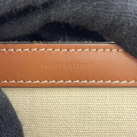 CELINE museum bag TriompheCanvas/Leather Natural/Tan 194542 - Picture 15 of 16